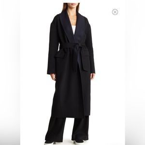 Rag & Bone Anika Splittable Wool jacket w/pockets. Black & navy.